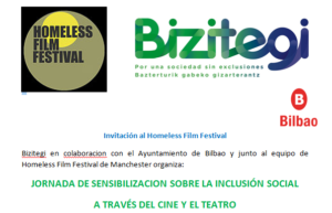 Invitación al Homeless Film Festival @ Harrobia Eskena | Bilbo | Euskadi | España