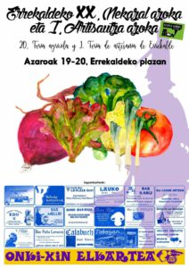 XX. Feria agrícola y I. Feria de artesanía de Errekalde @ Plaza de Rekalde | Bilbo | Euskadi | España